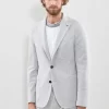 Clearance Peserico Blazer In Morbido Jersey Di Cotone E Lana