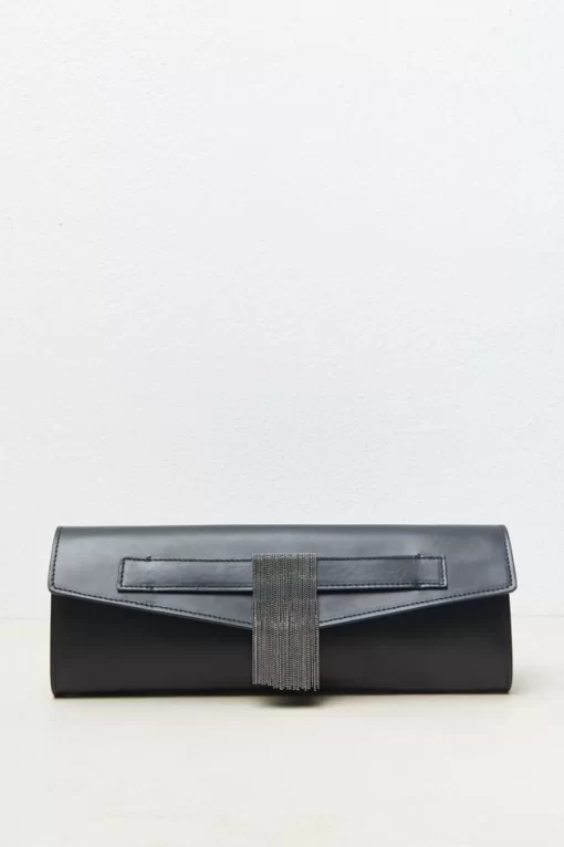 Store Peserico Borsa Clutch In Vera Pelle