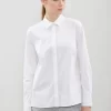 Discount Peserico Camicia Comfort Con Collo E Polsi Punto Luce