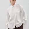 Outlet Peserico Camicia In Tela Di Seta Cotone