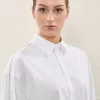 Flash Sale Peserico Camicia Over In Popeline Di Cotone