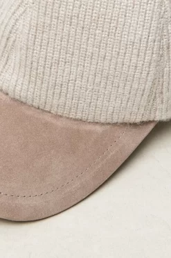 Clearance Peserico Cappello Baseball In Merino Alpaca