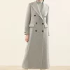 Clearance Peserico Cappotto In Panno Diagonale Di Lana E Lurex