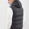 Cheap Peserico Gilet Bimaterico Imbottito In Piuma