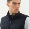 Best Sale Peserico Gilet In Microfibra Imbottito In Piuma