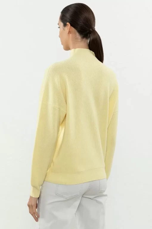 Best Peserico Maglia A Collo Alto In Lana, Seta E Cashmere