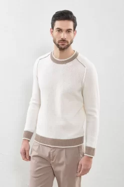 Sale Peserico Maglia In Filato Di Lana E Cashmere