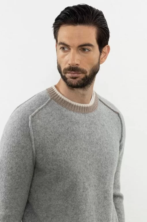 Outlet Peserico Maglia In Filato Di Lana E Cashmere