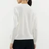 Online Peserico Maglia In Lana, Seta Cashmere Con Triangolo Punto Luce