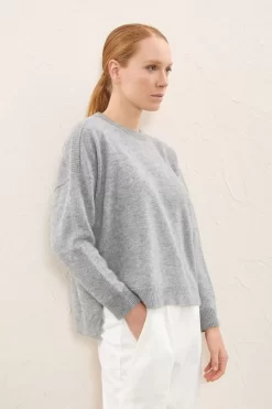 Shop Peserico Maglia In Lana, Seta Cashmere E Alpaca Suri