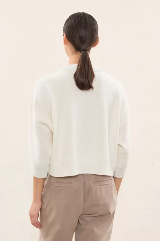 New Peserico Maglia In Lana, Seta Cashmere E Alpaca Suri