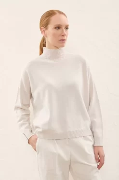 Best Peserico Maglia In Lana, Seta E Cashmere