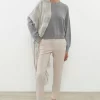 Store Peserico Maglia In Lana, Seta E Cashmere Con Punto Luce