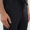 Best Sale Peserico Pantalone Jogger In Flanella Di Pura Lana Vergine