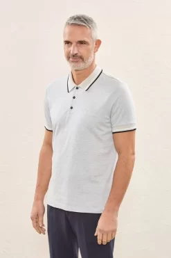 Best Peserico Polo In Piquet Di Cotone E Cashmere