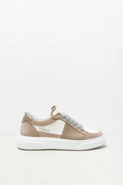 Sale Peserico Sneakers In Pelle Con Inserti In Suede E Nabuk