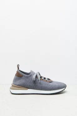 Outlet Peserico Sneakers In Vera Pelle