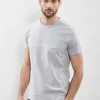 Fashion Peserico T-Shirt In Jersey Di Puro Cotone Mako Con Stampa